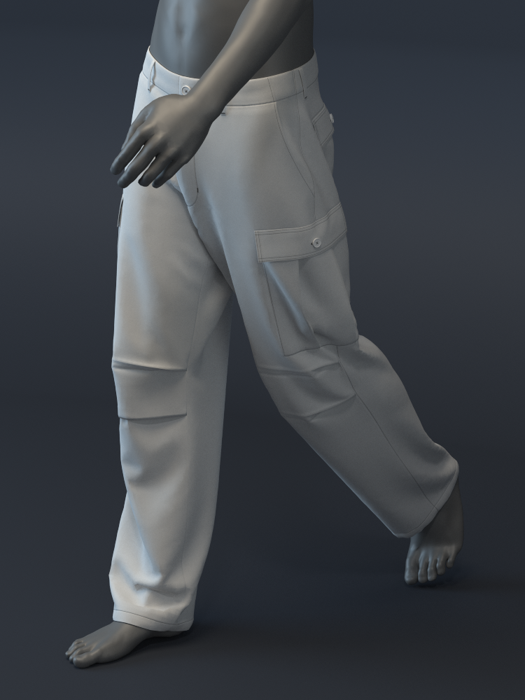 Loose Fit Cargo Pants